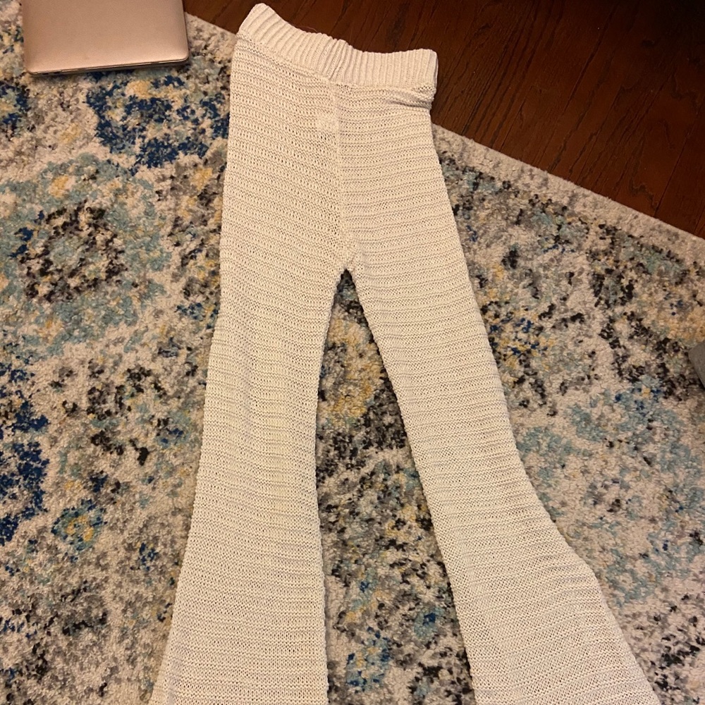 FLARE KNIT PANTS!